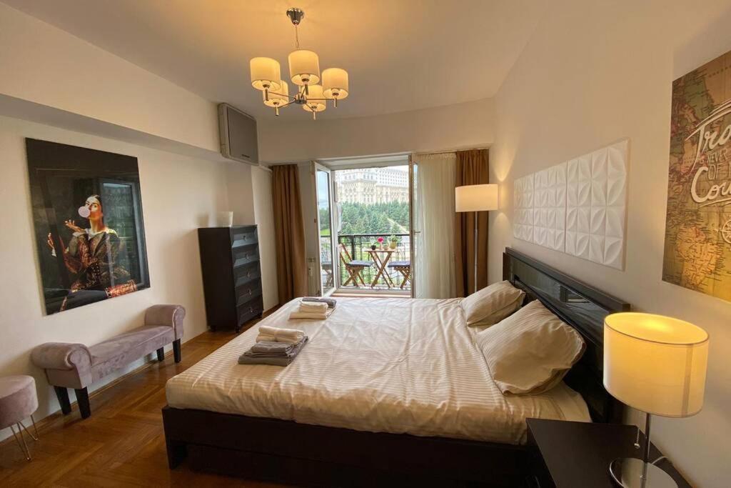 New Luxury Flat In Front Of The Parliament At Unirii Apartment Bukares Bagian luar foto